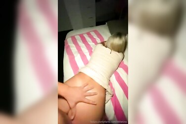 Petite LilTinsss Fucked Raw While Still In Her Dress