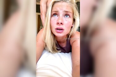 Anal Drilled & Deepthroated: ThatYoungBlonde Gets Fucked Senseless By A Thick Cock