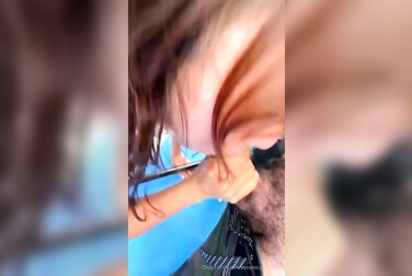 Veronica Perasso's Public Blowjob: Sloppy Throat Fuck by the Lake