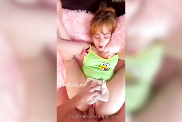 Abriebaby's Throat Gets Fucked Before She's Fucking Rammed Hard