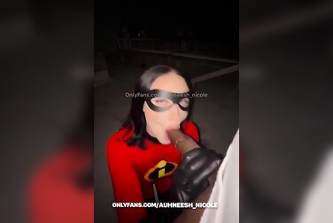 BBC Stretches Out Elastigirl: Auhneesh Nicole's Flexible Cosplay Fuck