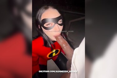 BBC Stretches Out Elastigirl: Auhneesh Nicole's Flexible Cosplay Fuck