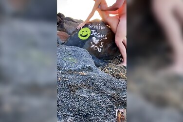 UtahJaz Leaked Beach Tape: Sucking Cock And Getting Fucked Raw On The Sand