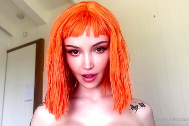 Dainty Wilder's Leeloo Cosplay: Fucking Herself Raw With Toys For An Insane Solo Orgasm