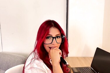 Ariel Allen's Naughty Schoolgirl Solo: Fingers Deep In Her Soaking Wet Cunt