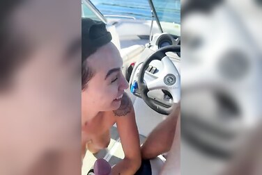 Piper Quinn Sucks & Rides The Captain's Hard Cock On The Open Sea