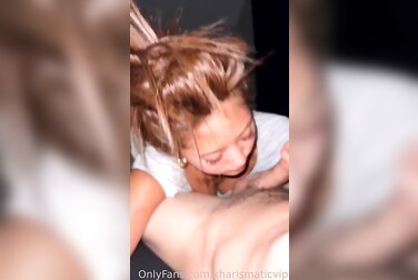 Kharismatic Gag-Sucks Cock: Watch This Deepthroat Queen Take a Huge Facial