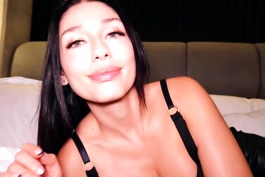 Plowing Miss Ary: POV Cock Worship Followed By A Hard Fucking On The Bed