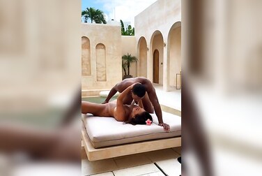 BBC Stretches Busty Alannasworldx's Pussy Outdoors, Fucking Her Into Submission in Public