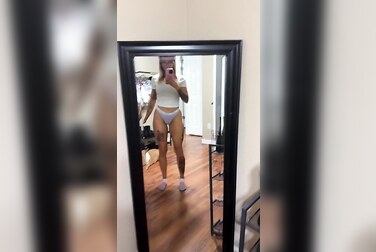 Panty Pissing POV: Horny Justpeechi Drenches Her Panties Until She Cums!