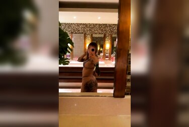 Justpeechi's Bikini Body Tease Ends With A Nasty Solo Fuck Session