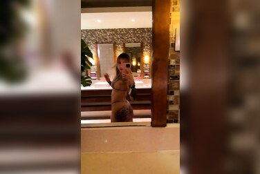 Justpeechi's Bikini Body Tease Ends With A Nasty Solo Fuck Session