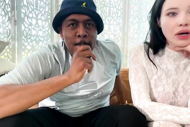 BBC Throat Fuck: OkiChloeo Gagging On Dredd's Monster Black Cock