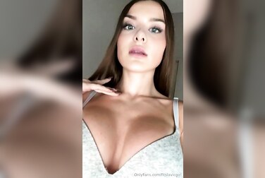 Fitslavicgirl's Fucking Huge Tits POV: Get a Face Full of Her Massive Cleavage