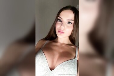 Fitslavicgirl's Fucking Huge Tits POV: Get a Face Full of Her Massive Cleavage