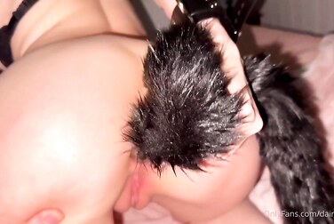 Dainty Wilder's Anal Masturbation: This Petite Slut Fingers Her Own Asshole Raw
