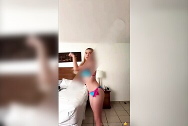 Lil Tay's Filthy Bikini Tease: This Teen Shakes Her Tight Ass Until She's Begging To Be Fucked