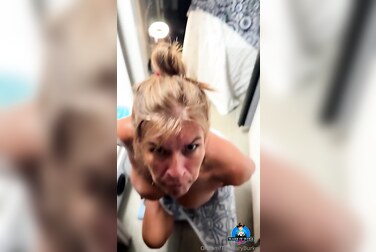 POV Blowjob from Themaryburke: She Gag-Sucks Your Cock Relentlessly Until You Cum Down Her Throat