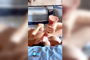 Themaryburke Double Dildo Destruction: Stuffing Both Holes Until She Squirts!