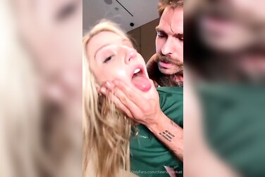 Cheerleader Kait Fucked Raw by the Flesh Mechanic in Leaked Sex Tape