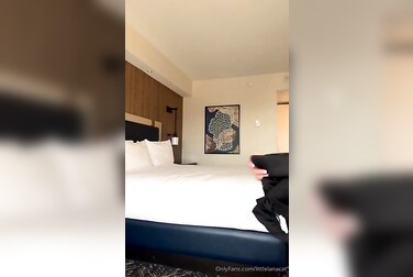 Little Lanacat's Bikini Can't Handle Her Perky Tits - Watch Them Burst Out!