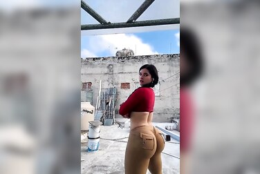 Public Risk: Busty Luciana90luna Fucked Raw By Workers On A Dirty Construction Site