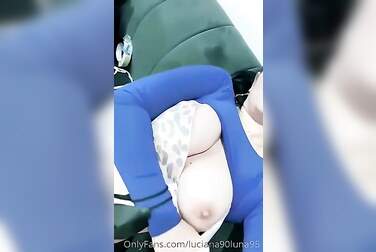 Luciana90luna's Massive Tits Begging For Your Cum - Hot Webcam Tease