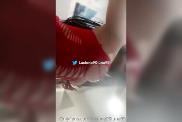Luciana90luna's Phat Ass Shake Will Drain Your Fucking Balls Dry