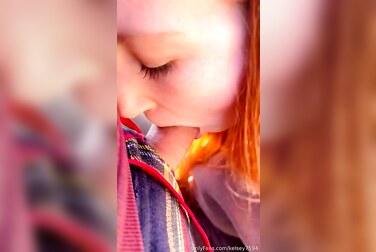 Outdoor POV Fucking: Horny Kelsey7594 Gets Her Pussy Pounded In Public!