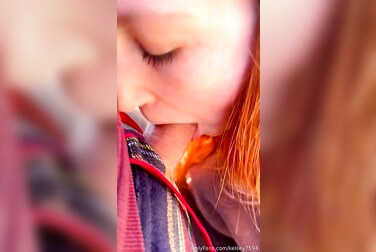 Outdoor POV Fucking: Horny Kelsey7594 Gets Her Pussy Pounded In Public!