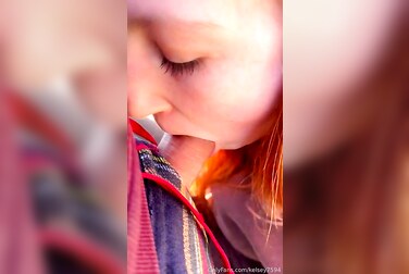 Outdoor POV Fucking: Horny Kelsey7594 Gets Her Pussy Pounded In Public!