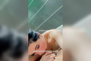 Luciana90luna DEEPTHROATS A MONSTER COCK Until She Gags & Begs For MORE!