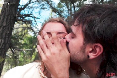 Eden Ivy Gets Anal Punishment: Tied Up & Fucked Raw Outdoors